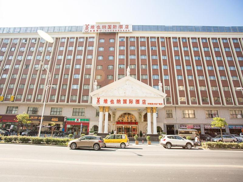 Vienna International Hotel Shanghai Pudong Xiupu Road Exterior foto