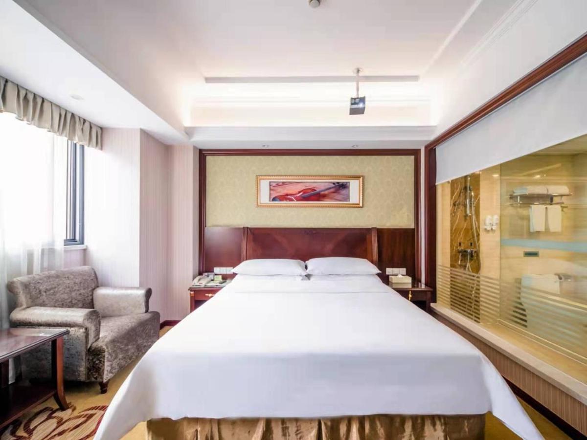 Vienna International Hotel Shanghai Pudong Xiupu Road Exterior foto